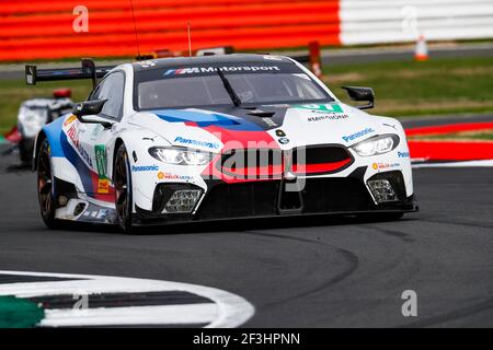 81 TOMCZYK Martin (ger), CATSBURG Nicky (nld), BMW M8 GTE team BMW MTEK, action during the 2018 FIA WEC World Endurance Championship 6 Hours of Silverstone, England, from august 16 to 19 - Photo Clement Marin / DPPI Stock Photo