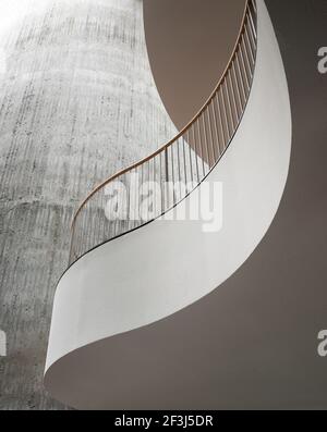 SEB Headquarters atrium interior, Copenhagen, Denmark Stock Photo - Alamy