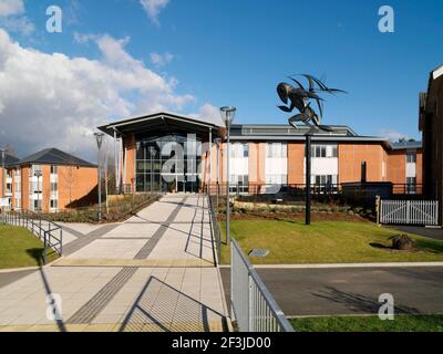 Royal National College for the Blind. New sports and complimentary therapy facility plus residential accommodation for the RNC in Hereford. Stock Photo