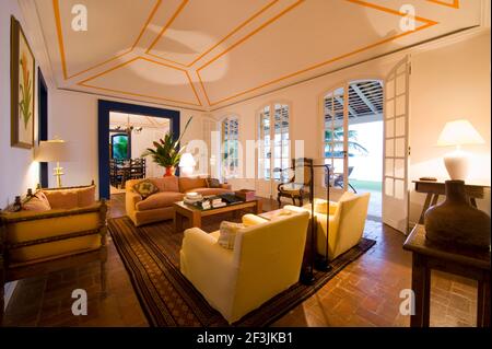 Private home in Parati Brazil. Stock Photo