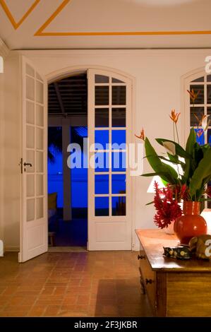 Private home in Parati Brazil. Stock Photo