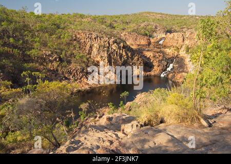 Edith Falls at the Nitmiluk National Park in Northern Territory in Australia