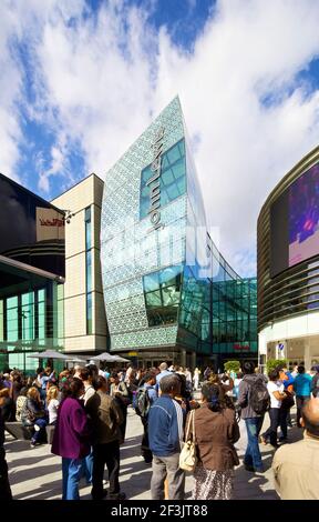John Lewis store in the Westfield Shopping Centre in Stratford, London Stock Photo