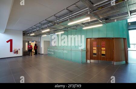 Trinity High School, Hulme Manchester, New high school in Manchester built by Willmott Dixon Stock Photo