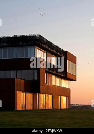 Exterior of VIA University College, Aarhus Campus. Stock Photo