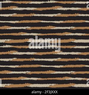 Brush stroke fur pattern design for fashion prints, homeware, graphics, backgrounds Stock Vector