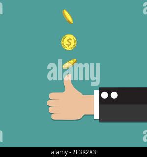 Icon For Toss,bet Royalty Free SVG, Cliparts, Vectors, and Stock