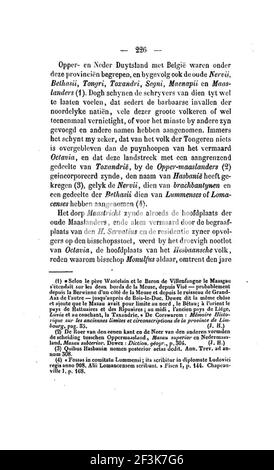 Publications de la société d'archéologie dans le duché de Limbourg vol 001 p 226. Stock Photo