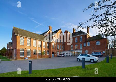 Newton Building, The University of Northampton. The Newton Building is a former Grade-II listed middle school which has been fully refurbished and rem Stock Photo