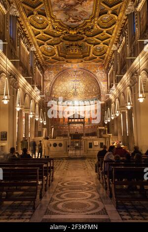 Italy, Lazio, Rome, Basilica di San Clemente Stock Photo