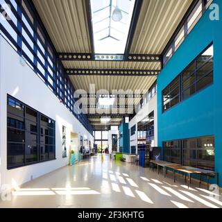 Leyton Sixth Form College Redevelopment Stock Photo