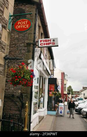 BRITAIN IN BLOOM..... Kirkby Stephens one of the finalists in the competition.  pic David Sandison Stock Photo