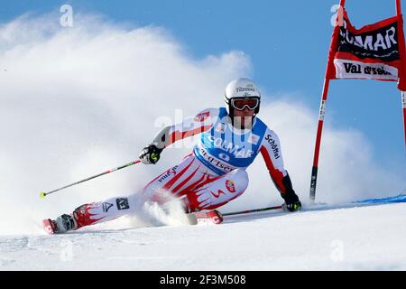 ALPINE SKIING - WORLD CUP 2009/2010 - VAL D'ISERE (FRA) - 13/12/2009 - PHOTO : GERARD BERTHOUD / DPPIGIANT SLALOM MEN - PHILIPP SCHOERGHOFER (AUT) Stock Photo