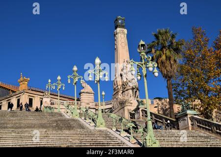 Marseille Saint-Charles station, South of France Stock Photo