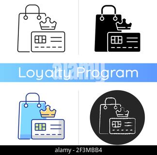 Vip Shopping Line Black Icon. Luxury Lifestyle Concept Stock Vector -  Illustration of object, concept: 164469742