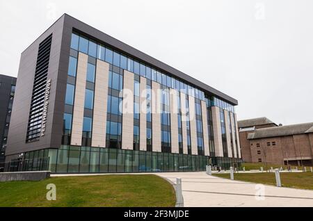 Darlington,UK.17th March 2021. The Chancellor of the Exchequer, Rishi Sunak, has announced in his budget speech that the Treasury will be relocated to Darlington. David Dixon/ Alamy Stock Photo