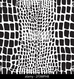 Reptile skin seamless pattern Stock Vector
