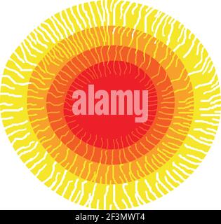 Vector sign. Abstract design elements. Stock Vector