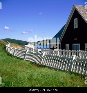 Trinity is a small town located on Trinity Bay. It was first settled in the18th century and is traditionally a fishing community. Stock Photo