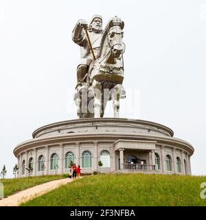 Genghis Khan Statue Complex Is A 40-metre Tall Statue Of Genghis Khan ...