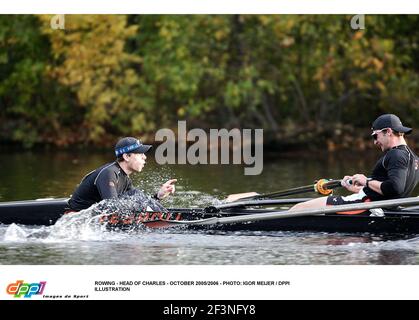 ROWING - HEAD OF CHARLES - OCTOBER 2005/2006 - PHOTO: IGOR MEIJER / DPPI ILLUSTRATION Stock Photo