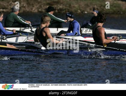 ROWING - HEAD OF CHARLES - OCTOBER 2005/2006 - PHOTO: IGOR MEIJER / DPPI ILLUSTRATION Stock Photo