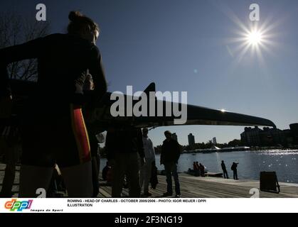 ROWING - HEAD OF CHARLES - OCTOBER 2005/2006 - PHOTO: IGOR MEIJER / DPPI ILLUSTRATION Stock Photo