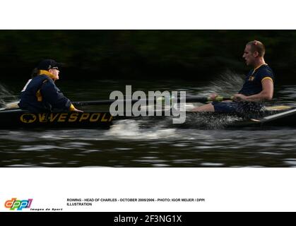 ROWING - HEAD OF CHARLES - OCTOBER 2005/2006 - PHOTO: IGOR MEIJER / DPPI ILLUSTRATION Stock Photo