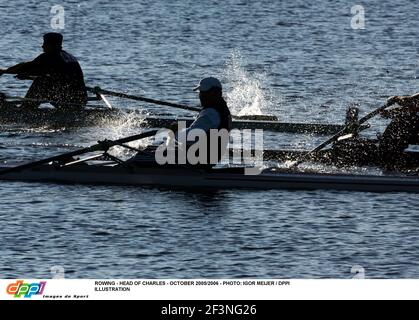 ROWING - HEAD OF CHARLES - OCTOBER 2005/2006 - PHOTO: IGOR MEIJER / DPPI ILLUSTRATION Stock Photo