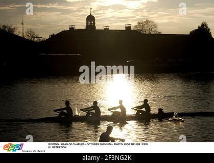 ROWING - HEAD OF CHARLES - OCTOBER 2005/2006 - PHOTO: IGOR MEIJER / DPPI ILLUSTRATION Stock Photo