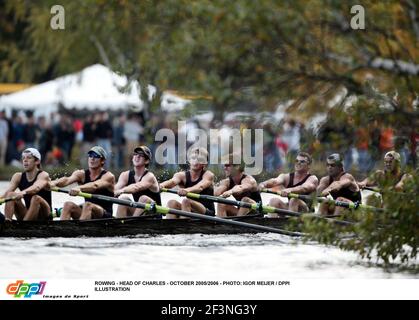 ROWING - HEAD OF CHARLES - OCTOBER 2005/2006 - PHOTO: IGOR MEIJER / DPPI ILLUSTRATION Stock Photo