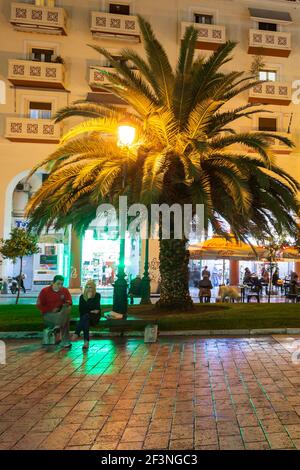 THESSALONIKI, GREECE - OCTOBER 11, 2016: Aristotelous Square is the main city square of Thessaloniki, Greece and is located on Nikis avenue, on the wa Stock Photo