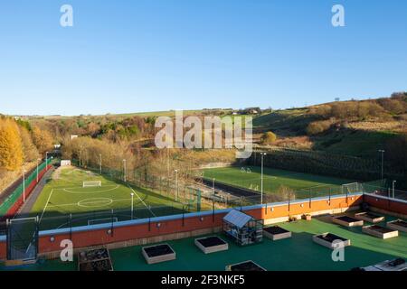 Waterhead Academy, Oldham. Stock Photo