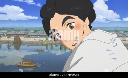 Miss Hokusai Sarusuberi: Miss Hokusai Year : 2015 Japan Director : Keiichi Hara Animation Stock Photo