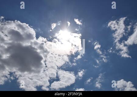 Abstract sky scape Stock Photo