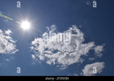 Abstract sky scape Stock Photo
