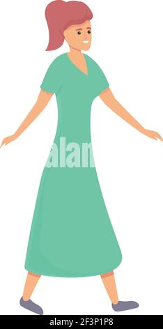 Self affirmation icon. Cartoon of self affirmation vector icon for web design isolated on white background Stock Vector