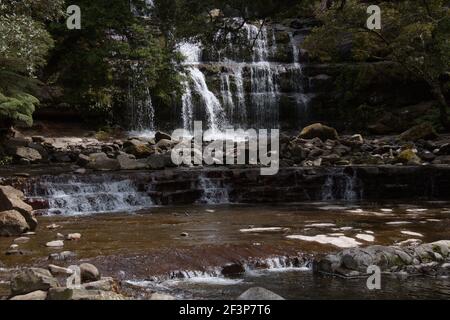 Liffey Falls in Tasmania Stock Photo