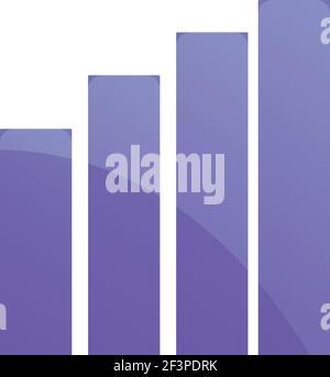 Marketing mix graph chart icon. Cartoon of Marketing mix graph chart vector icon for web design isolated on white background Stock Vector