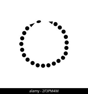 Bracelet line icon. Isolated vector element. Stock Vector