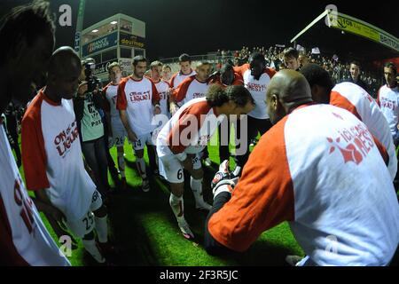 FOOTBALL - FRENCH CHAMPIONSHIP 2009/2010 - L2 - STADE BRESTOIS v FC TOURS - 30/04/2010 - PHOTO PASCAL ALLEE / DPPI - JOY BREST Stock Photo