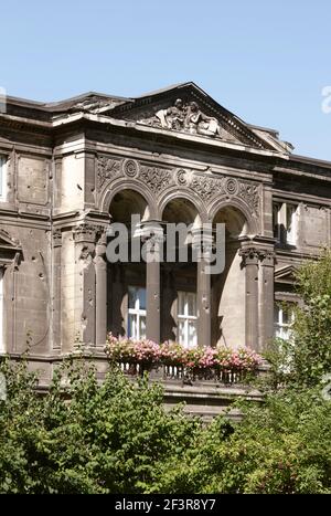 Villa Gustav Lohmann, 1865 erbaut, Witten, Ruhrstrasse Stock Photo