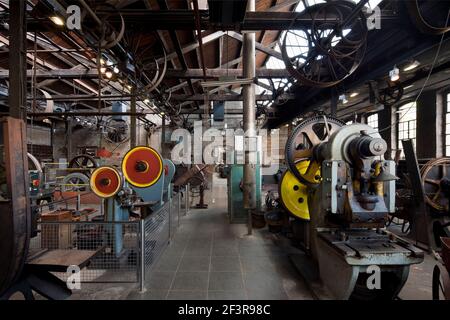 Schleiferei, Solingen, Gesenkschmiede Hendrichs, LVR-Industriemuseum Stock Photo