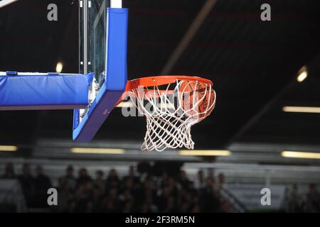 BASKETBALL - FRENCH CHAMPIONSHIP PRO A 2010/2011 - CHOLET (FRA) - 08/01/2011 - PHOTO : PASCAL ALLEE / HOT SPORTS / DPPI - CHOLET V LIMOGES - Illustration Stock Photo