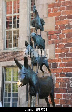 Impressionen aus Bremen im Frühjahr Stock Photo