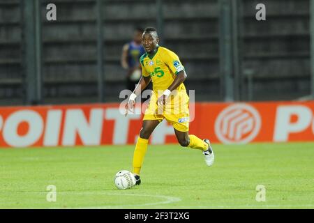 FOOTBALL - FRENCH LEAGUE CUP 2012/2013 - 1ST ROUND - SCO ANGERS v FC NANTES - 07/08/2012 - PHOTO PASCAL ALLEE / DPPI - ISMAEL KEITA (FCN) Stock Photo