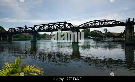 Bridge on the River Kwai Stock Photo