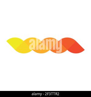 Abstract pixelized mosaic logo design Stock Vector