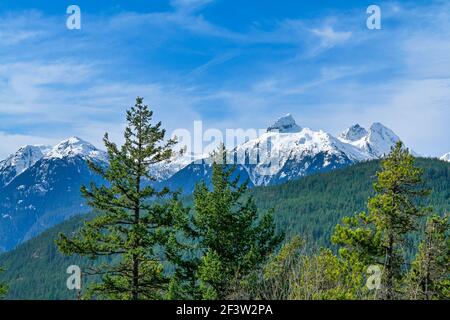 Tantalus Range, Coast Mountains, British Columbia, Canada Stock Photo