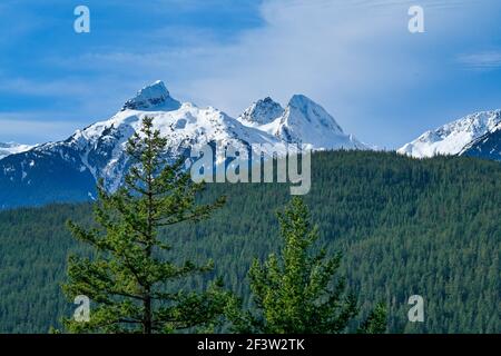 Tantalus Range, Coast Mountains, British Columbia, Canada Stock Photo